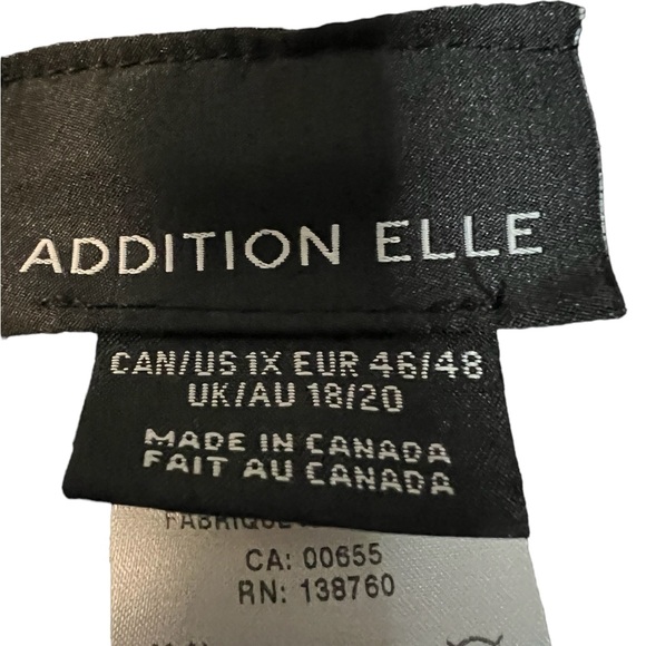 An Addition Elle black leggings in size 1X - Picture 3 of 6